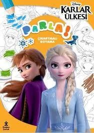 Disney Karlar Ülkesi Parla Çıkartmalı Boyama - Doğan Çocuk8.Sınıf