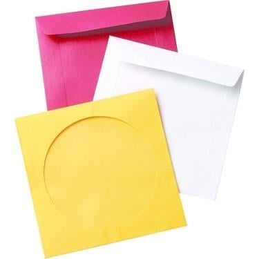 Doğan Cd Zarfı Pencereli Renkli 12,5X12,5 80 Gr 100 LüDoğan Cd Zarfı Pencereli Renkli 12,5X12,5 80 Gr 100 Lü - Kirtasiyem.netZarflar