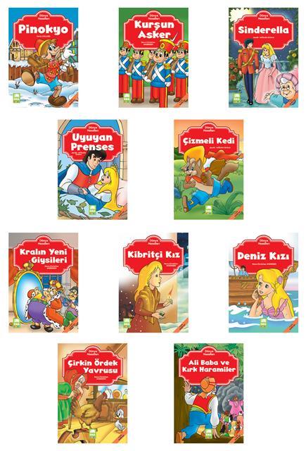Dünya Masalları Seti - 10 Kitap Takım Küçük BoyDünya Masalları Seti - 10 Kitap Takım Küçük Boy - Kirtasiyem.netHikaye Kitabı Setleri