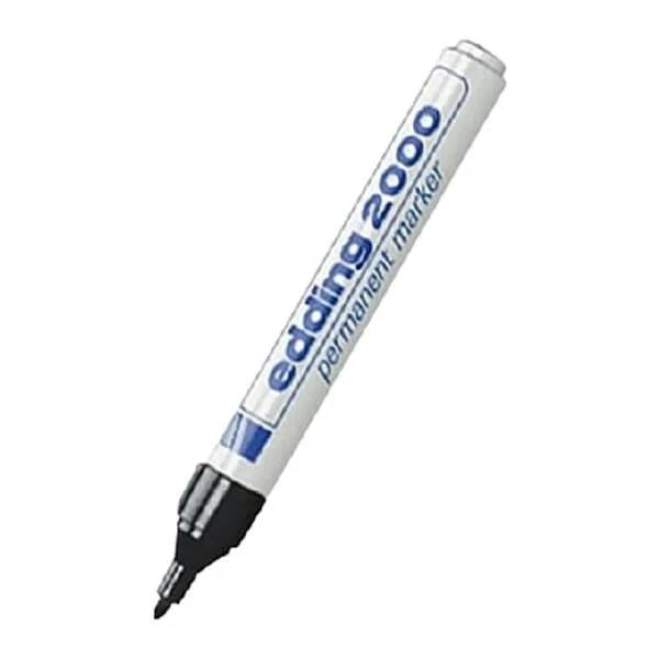 Edding Permanent Markör Yuvarlak Uç 3 Mm (E-2000)Edding Permanent Markör Yuvarlak Uç 3 Mm Siyah (E-2000) - Kirtasiyem.netParmanent Ve Markörler