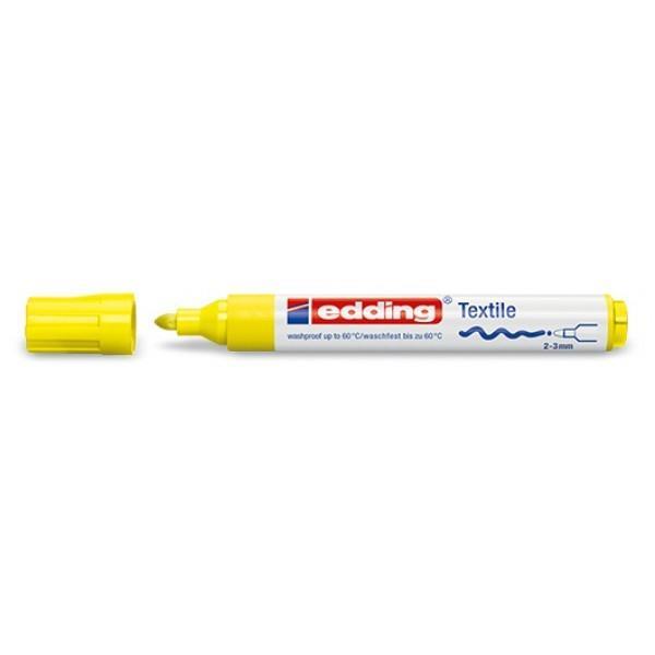Edding T-Shirt Kalemi Fosforlu Sarı (E-4500)Edding T-Shirt Kalemi Fosforlu Sarı (E-4500) - Kırtasiyem.netKumaş Boyaları