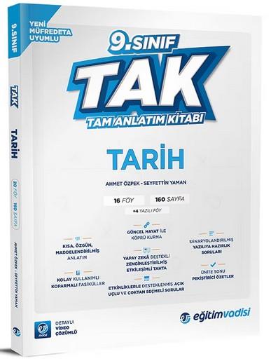 Eğitim Vadisi Taktik 9. Sınıf Tam Anlatım Kitabı Tarıh (24-25)AYT