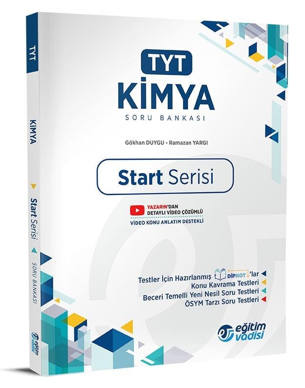 Eğitim Vadisi Tyt Start Kimya Soru BankasıEğitim Vadisi Tyt Start Kimya Soru Bankası - Kirtasiyem.netTYT