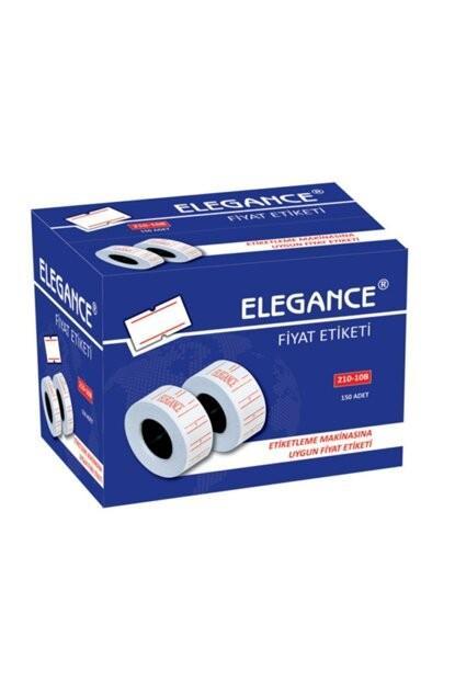 Elegance Etiket Makinesi Rulosu Beyaz 210 E