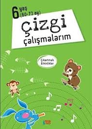 Erdem Çizgi Çalışmalarım 6 YaşOkul Öncesi 6 Ay - 5 Yaş 