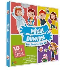 Erdem Mini Mini Okul Öncesi Eğitim Seti Okul Öncesi 6 Ay - 5 Yaş 