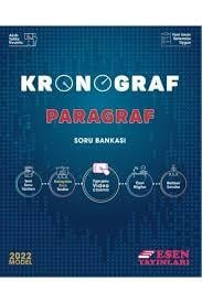 Esen Kronograf Paragraf Soru BankasıEsen Kronograf Paragraf Soru Bankası - Kirtasiyem.netTYT-AYT