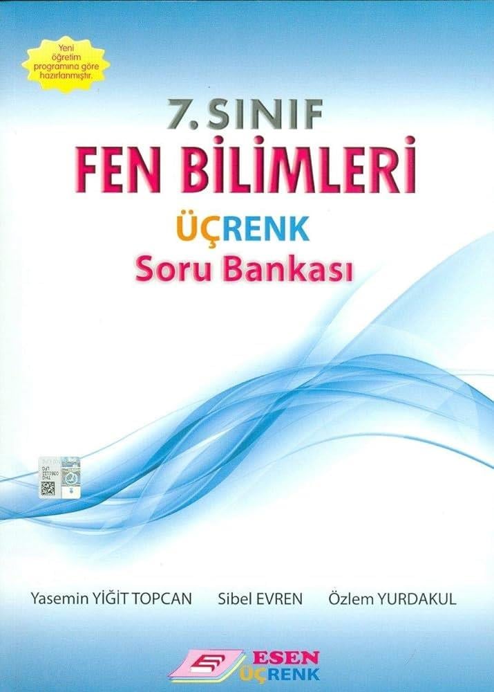 Esen Üçrenk 7.Sınıf Fen Bilimleri Soru BankasıEsen Üçrenk 7.Sınıf Fen Bilimleri Soru Bankası - Kirtasiyem.net7.Sınıf