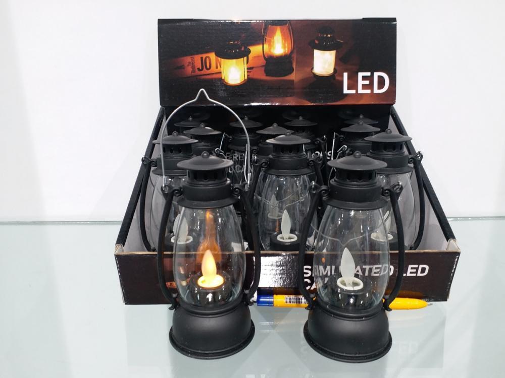 Espa Ledli Gaz Lambası Küçük Siyah_12Hediyelik Eşyalar
