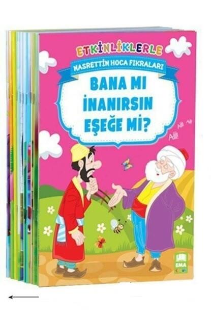Etkinliklerle Nasrettin Hoca Fıkraları (10 Kitap)Etkinliklerle Nasrettin Hoca Fıkraları (10 Kitap) - Kirtasiyem.netHikaye Kitabı Setleri