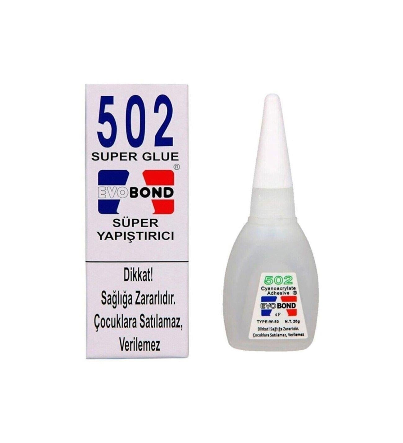 Evobond 502 Japon Yapıştırıcı 20 Gr W-50Evobond 502 Japon Yapıştırıcı 20 Gr W-50 - Kirtasiyem.netJapon Yapıştırıcılar