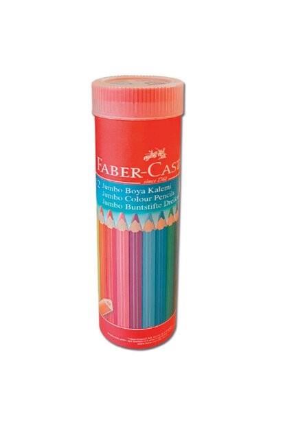Faber Castell Jumbo Üçgen Kuru Boya Tam Boy Tüp 12 RenkFaber Castell Jumbo Üçgen Kuru Boya Tam Boy Tüp 12 Renk - Kırtasiyem.netKuru Boyalar