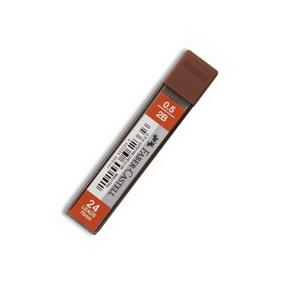 Faber Castell Min Super Fine 0.5 2B 75 MmFaber Castell Min Super Fine 0.5 2B 75 Mm - Kirtasiyem.netKalem Uçları ( Min )