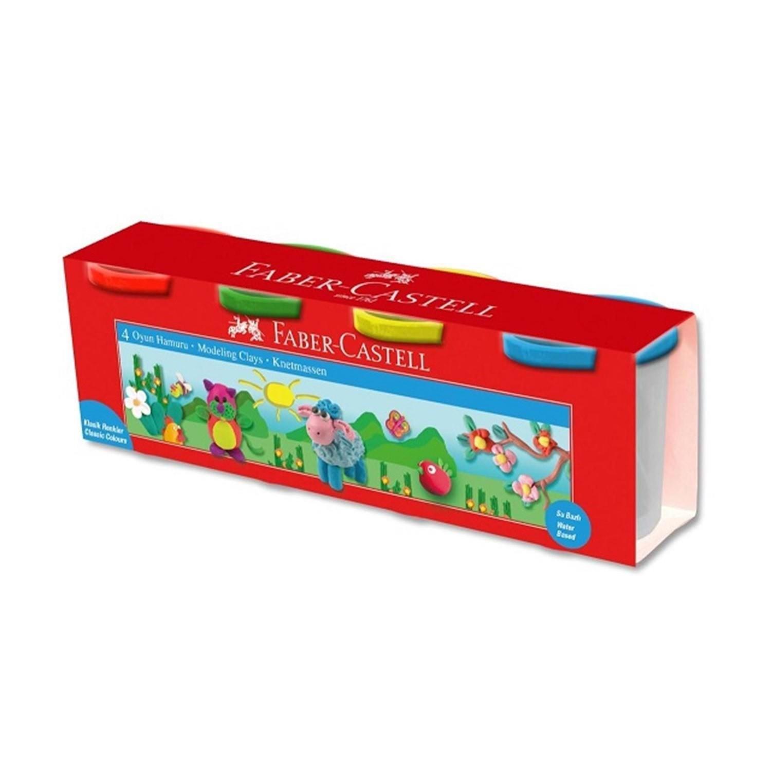 Faber Castell Oyun Hamuru 4 Renk Klasik Renkler 2019TsrFaber Castell Oyun Hamuru 4 Renk Klasik Renkler 2019Tsr - Kirtasiyem.netOyun Hamurları