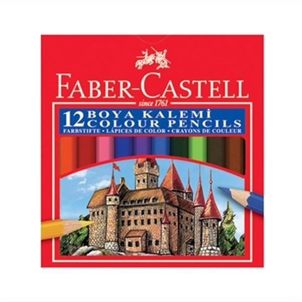 Faber Castell Red Line Kuru Boya 12 Renk 1/2 Faber Castell Red Line Kuru Boya 12 Renk 1/2  - Kırtasiyem.netKuru Boyalar