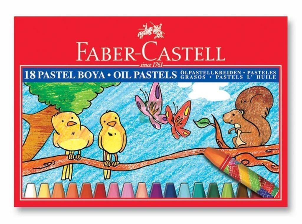 Faber Castell Redline Köşeli Pastel Boya Büyük Boy 18 Renk Faber Castell Redline Köşeli Pastel Boya Büyük Boy 18 Renk  - Kırtasiyem.netPastel Boyalar