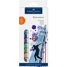 Faber Castell Sulu Boya Tüp 12 Renk 12 Ml TüpFaber Castell Tüp Sulu Boya 12 Renk 12Ml Tüp - Kırtasiyem.netSulu Boyalar