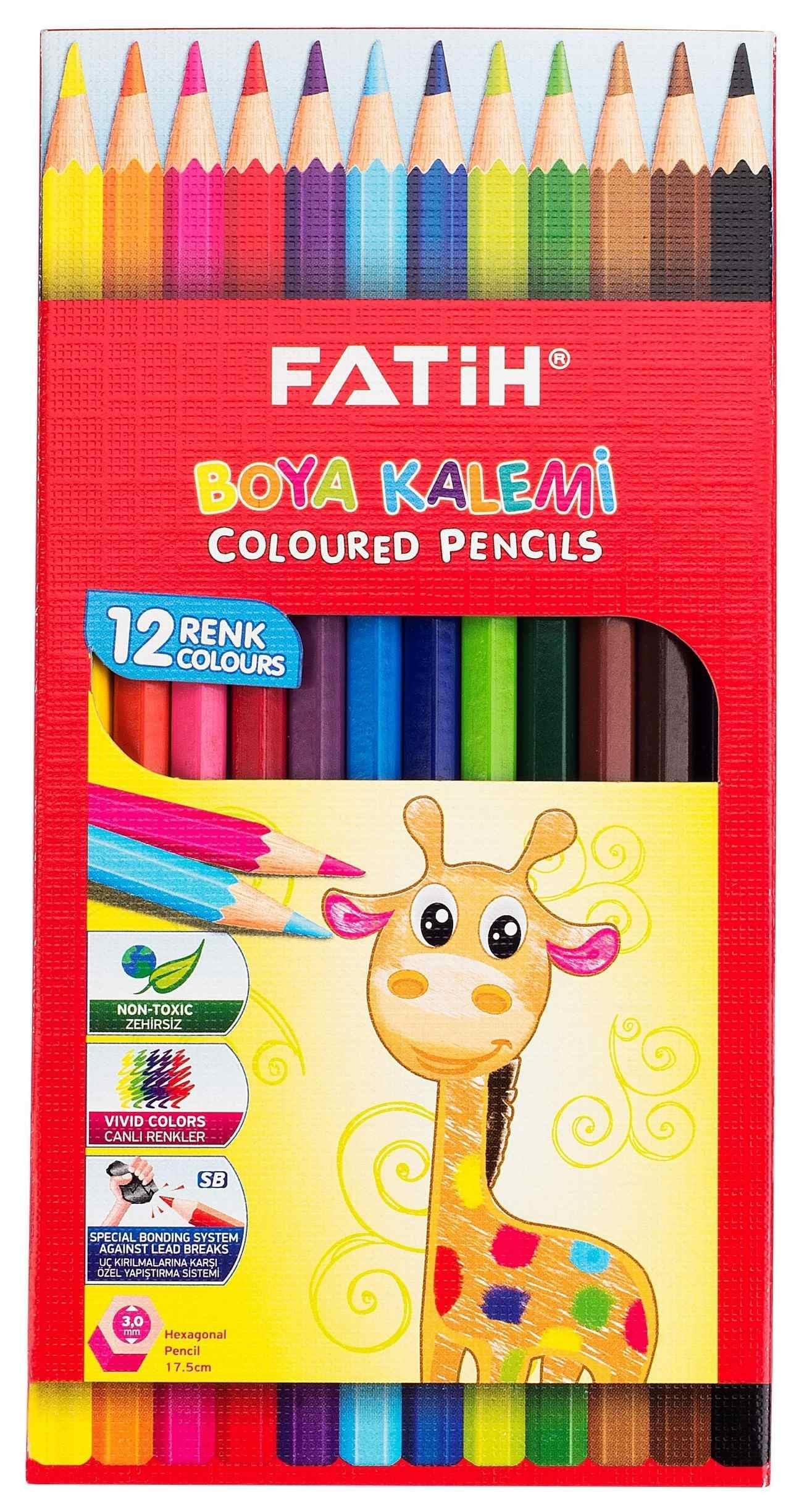 Fatih Kuru Boya 12 Renk 1/1 33112Fatih Kuru Boya 12 Renk 1/1 33112 - Kırtasiyem.netKuru Boyalar