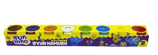Funbino 8 Renk Oyun Hamuru 800 Gr F147Oyun Hamurları