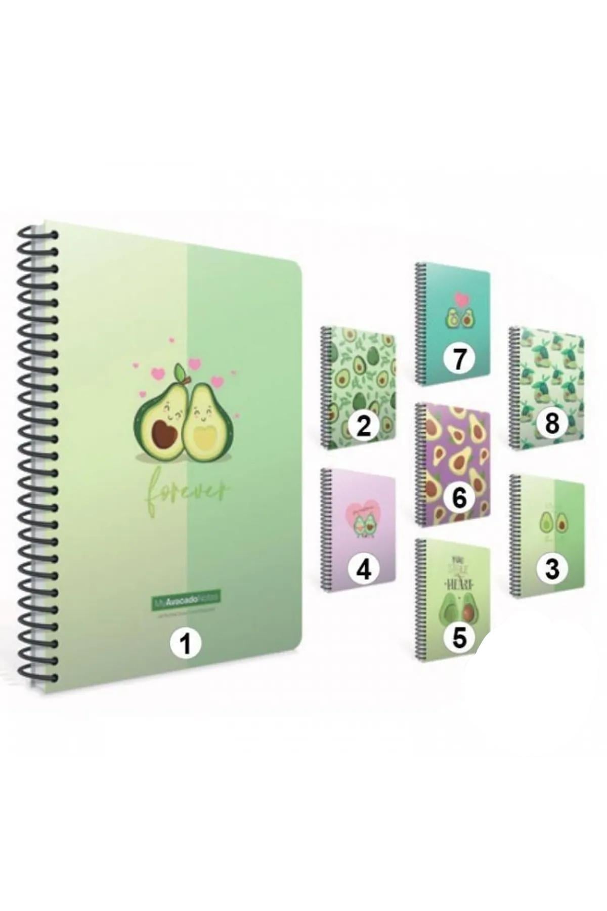 Gıpta Avocado Notes Spr.Karton.Kpk.Defter A4 80-4 Yp. KareliGıpta Avocado Notes Spr.Karton.Kpk.Defter A4 80-4 Yp. Kareli - Kirtasiyem.netSpiralli Karton Kapak Defterler