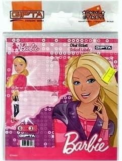 Gıpta Barbie Okul Etiketi 15,5*17-6X3 Yp.Gıpta Barbie Okul Etiketi 15,5*17-6X3 Yp. - Kirtasiyem.netOkul Etiketleri