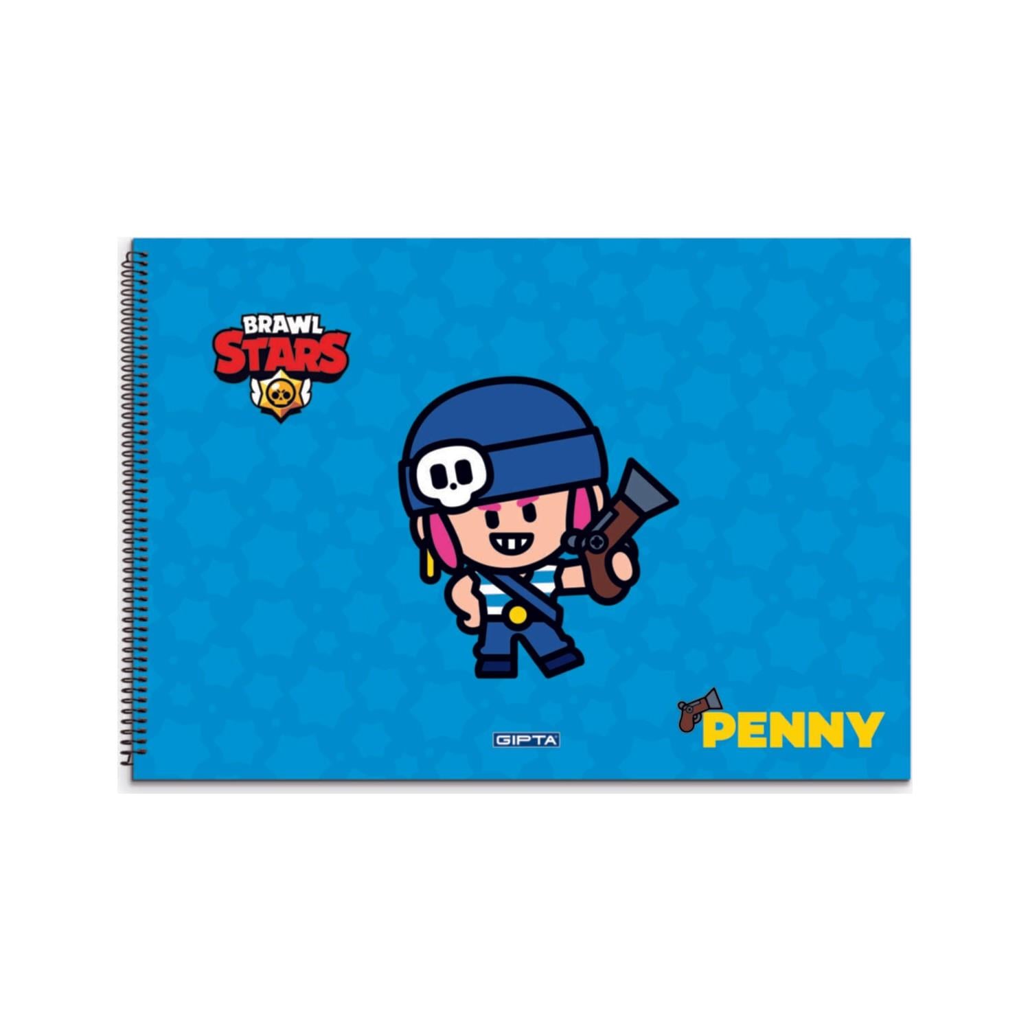 Gıpta Brawl Star Spr.Resim Defter 25X35 15 Yp.