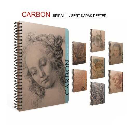 Gıpta Carbon Spr.Sert Kpk.Defter A4 96 Yp. Çizgisiz.Gıpta Carbon Spr.Sert Kpk.Defter A4 96 Yp. Çizgisiz. - Kirtasiyem.netSpiralli Sert Kapak Defterler