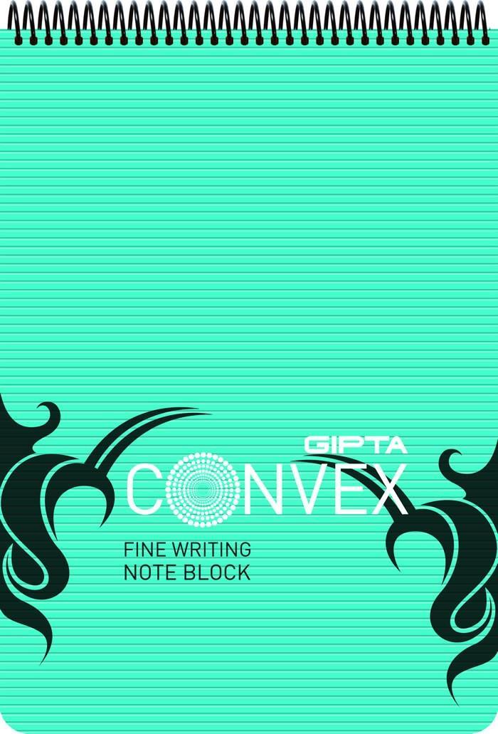 Gıpta Convex Pls.Kapak Spr.Bloknot A5 100 Yp. KareliGıpta Convex Pls.Kapak Spr.Bloknot A5 100 Yp. Kareli - Kirtasiyem.netSpiralli Bloknotlar