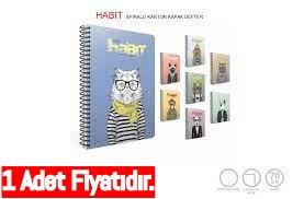 Gıpta Habıt Spr.Karton Kpk. Defter A4 80-1 Yp Çizg. (1 Adet)Gıpta Habıt Spr.Karton Kpk. Defter A4 80-1 Yp Çizg. - Kirtasiyem.netSpiralli Karton Kapak Defterler