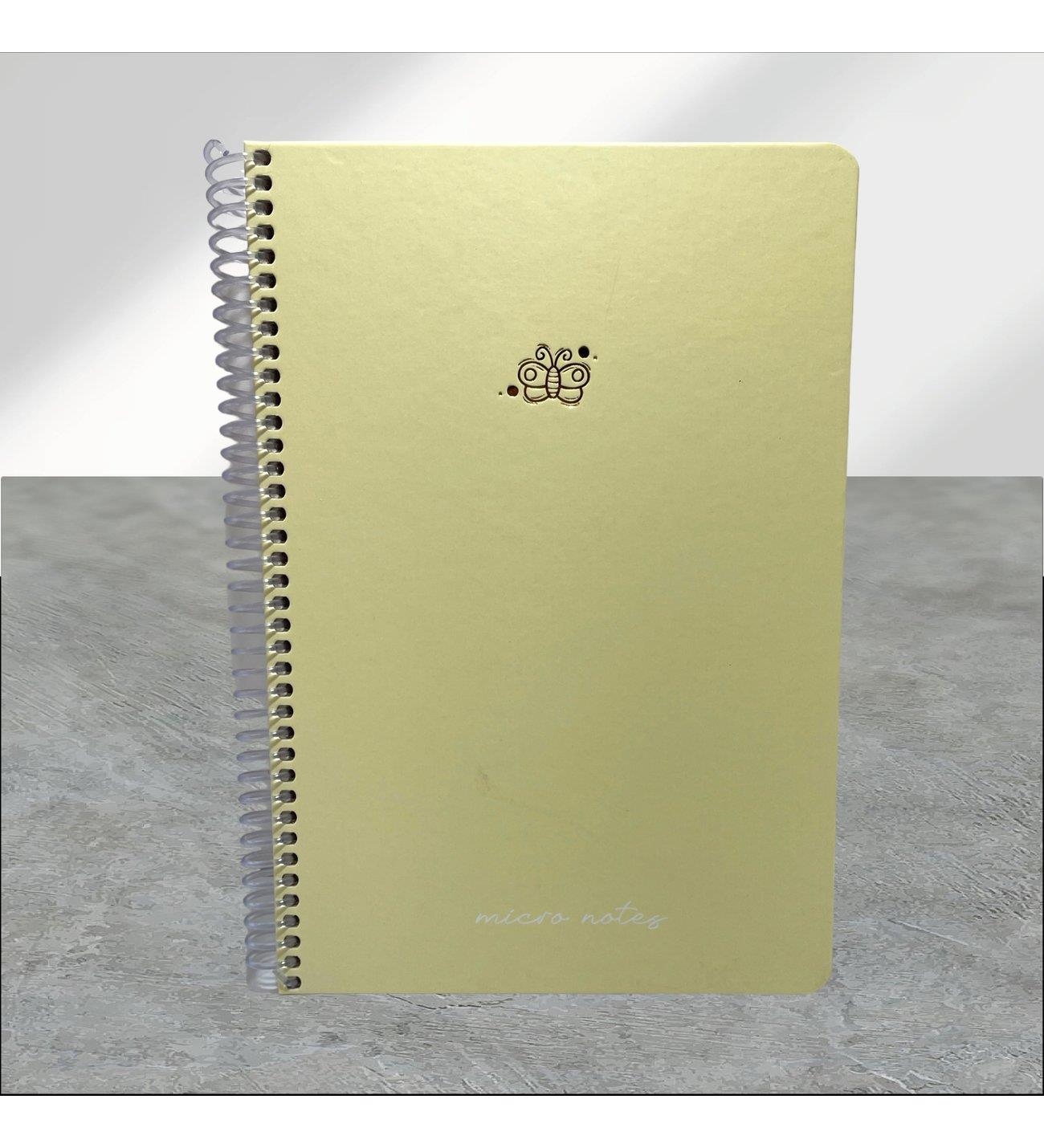 Gıpta Micro Notes Spr.Sert.Kpk.Defter 17X24 100 Yp. Kareli (1 Adet)