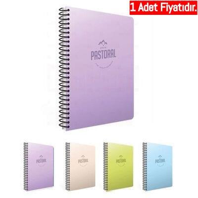Gıpta Pastoral Spr.Pp Kpk.Defter A4 120-1 Yp.Çizgili (1 Adet)Gıpta Pastoral Spr.Pp Kpk.Defter A4 120-1 Yp.Çizgili - Kirtasiyem.netSpiralli Plastik Kapak Defterler