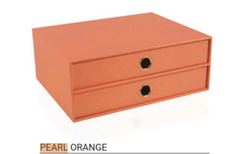 Gıpta Pearl Orange 2 Çekmeceli Masa Üstü SetMasaüstü Setleri