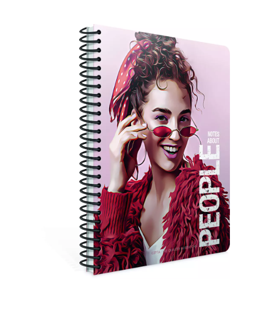 Gıpta People Spr.Sert.Kpk.Defter 17X24 120 Yp. Kareli