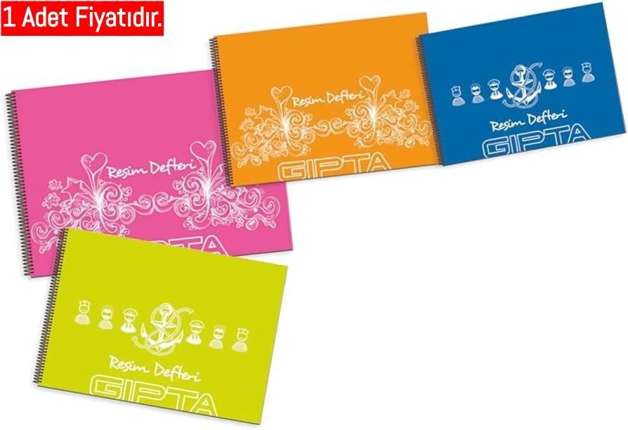 Gıpta Pp Kpk Spr.Resim Defter 25X35 40 Yp. (1 Adet)Gıpta Pp Kpk Spr.Resim Defter 25X35 40 Yp. - Kirtasiyem.netResim Defterleri