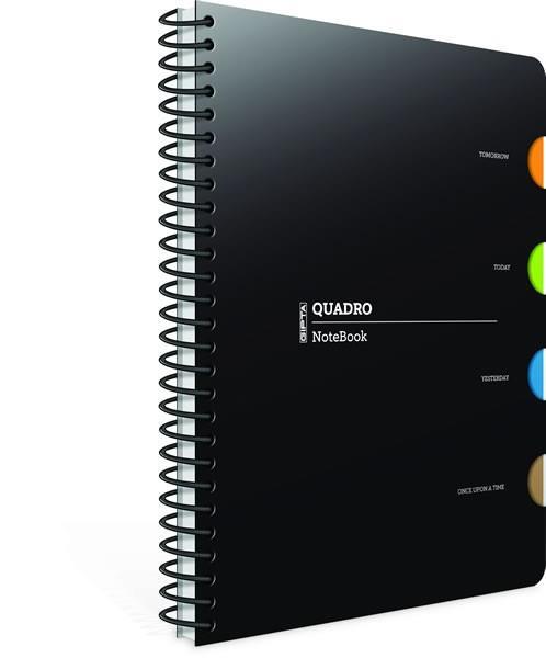 Gıpta Quadro 4 Seperatörlü Spr.Pls.Kap.Defter 17X24-150 Yp. KareliGıpta Quadro 4 Seperatörlü Spr.Pls.Kap.Defter 17X24-150 Yp. Kareli - Kirtasiyem.netSeperatörlü ( Ayraçlı ) Defterler