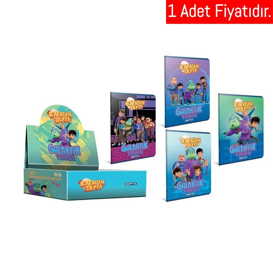 Gıpta Rafadan Tayfa Spr.A6 Karton Kap.Defter  (1 Adet)Gıpta Rafadan Tayfa Spr.A6 Karton Kap.Defter  - Kirtasiyem.netSpiralli Karton Kapak Defterler