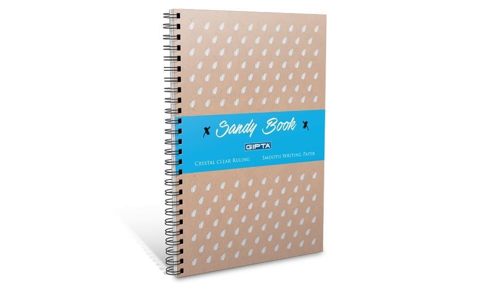 Gıpta Sandy Book Karton Kapak Spiralli Defter A6 80 Yaprak KareliGıpta Sandy Book Karton Kapak Spiralli Defter A6 80 Yaprak Kareli - Kirtasiyem.netDefter Ve Bloknotlar