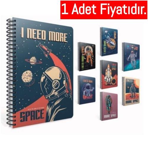 Gıpta Space Spr.Karton Kpk.Defter A4 100-1 Yp.Çizgili (1 Adet)Gıpta Space Spr.Karton Kpk.Defter A4 100-1 Yp.Çizgili - Kirtasiyem.netSpiralli Karton Kapak Defterler