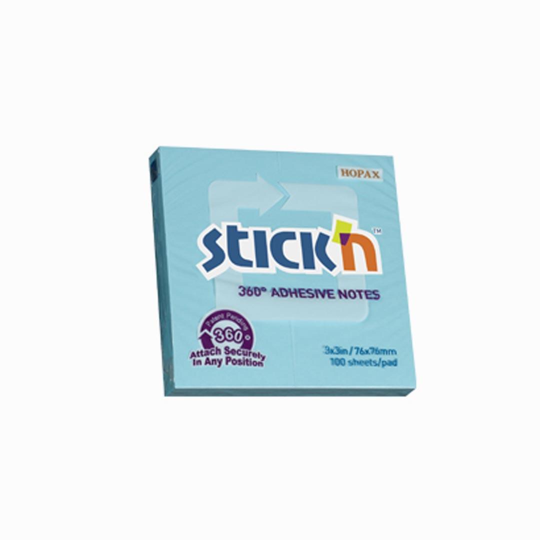 Gıpta Stıckn 76X76 360 Yapışkanlı Mavi 100YpGıpta Stıckn 76X76 360 Yapışkanlı Mavi 100Yp - Kirtasiyem NetYapışkanlı Not Kağıtları