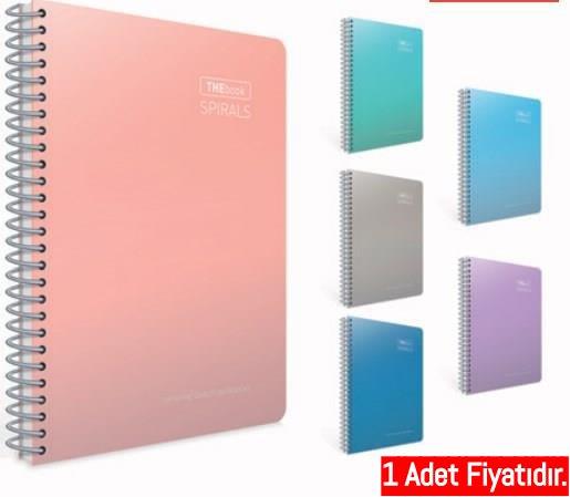 Gıpta Thebook Spırals Spr.Sert Kpk.Defter A4 100-1 Yp. Çizgili (1 Adet)Gıpta Thebook Spırals Spr.Sert Kpk.Defter A4 100-1 Yp. Çizgili - Kirtasiyem.netSpiralli Sert Kapak Defterler