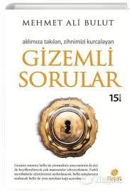 Gizemli Sorular Mehmet Ali BulutGizemli Sorular Mehmet Ali Bulut - Kirtasiyem.netRoman