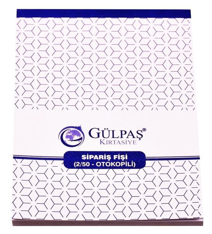 Gülpaş 2/50 Sipariş Fişi Otokopili  14X20 50+50__107Gülpaş 2/50 Sipariş Fişi Otokopili  14X20 50+50__107 - Kirtasiyem.netDiğer Kağıt Ürünleri