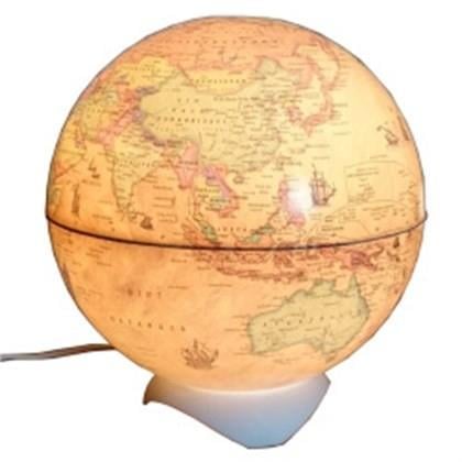 Gürbüz Globe Light Abajur Antik Küre 26 cmGürbüz Globe Light Abajur Antik Küre 26 cm - Kirtasiyem.netMasa Lambaları