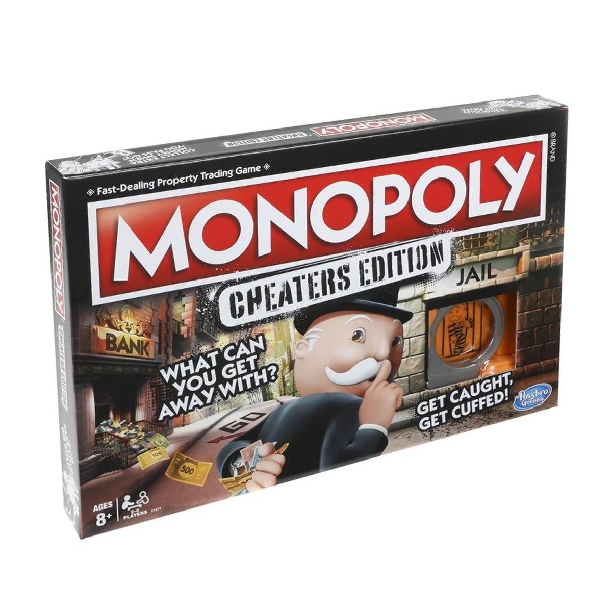 Hasbro E1871 Monopoly Cheaters Edıtıon_6Hasbro E1871 Monopoly Cheaters Edıtıon*6 - Kirtasiyem.netAkıl Oyunları