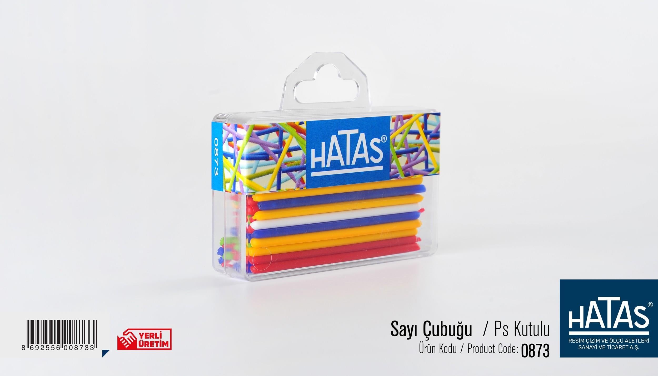 Hatas Sayı Çubuğu (Ps Kutulu) No:0873Hatas Sayı Çubuğu (Ps Kutulu) No:0873 - Kirtasiyem.netSayı Çubuğu