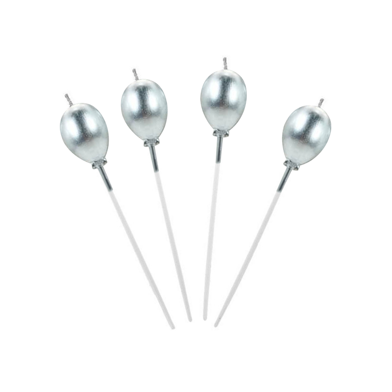 Hilal Balon Mum Metalik -Gümüş Hilal Balon Mum Metalik -Gümüş  - Kirtasiyem.netParti Malzemeleri