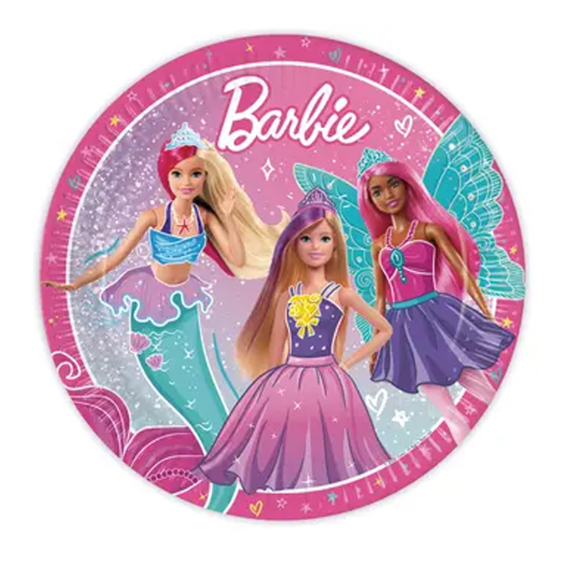 Hilal Barbie Karton Tabak 23 Cm 8Li