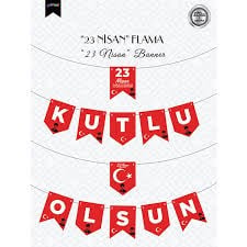 Hilal Bnr85 23 Nisan Harf Afiş 23 Nisan Kutlu OlsunParti Malzemeleri