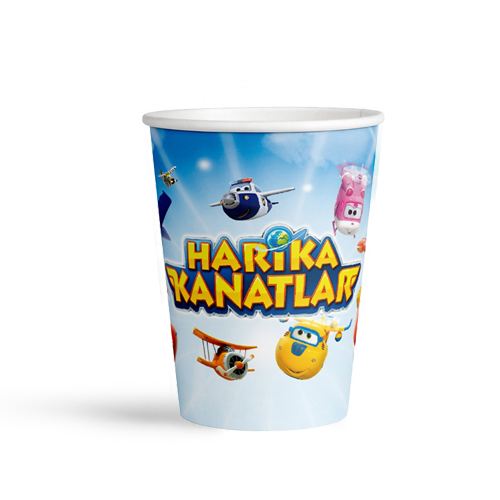 Hilal Harika Kanatlar Karton Bardak 8'liHilal Harika Kanatlar Karton Bardak 8'li - Kirtasiyem.netParti Malzemeleri