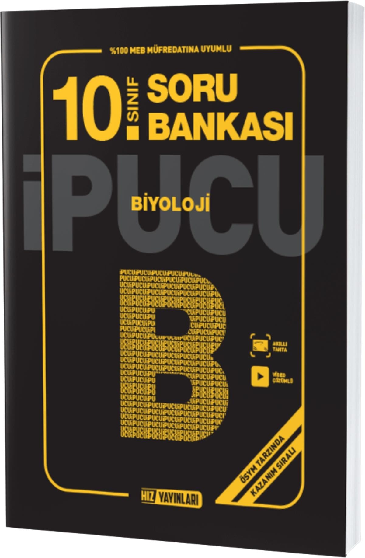 Hız Yayınları 10. Sınıf Biyoloji Soru Bankası İpucuHız Yayınları 10. Sınıf Biyoloji Soru Bankası İpucu - Kirtasiyem.net10.Sınıf